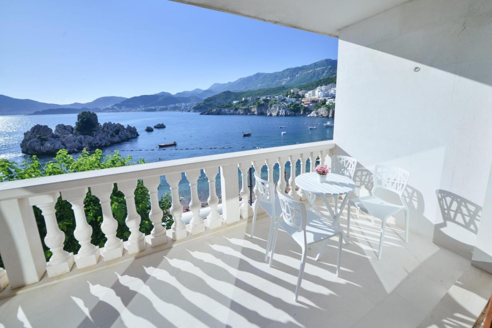 Przno Luxury Apartments Sveti Stefan Luaran gambar