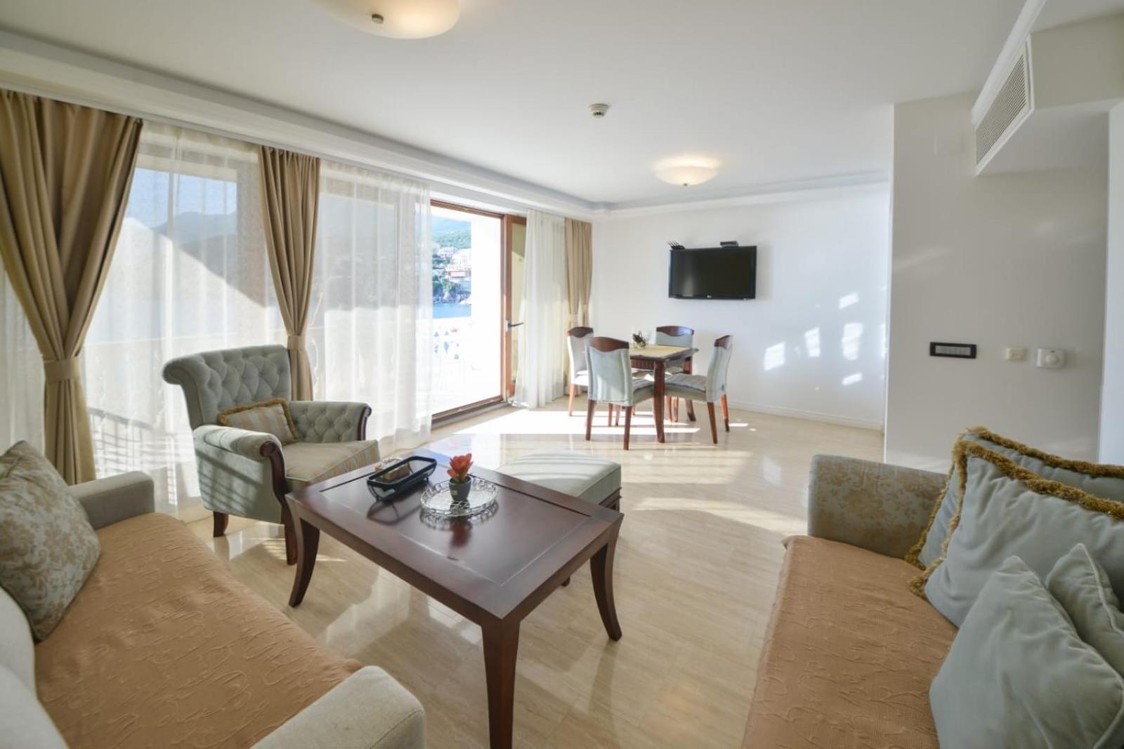 Przno Luxury Apartments Sveti Stefan Luaran gambar