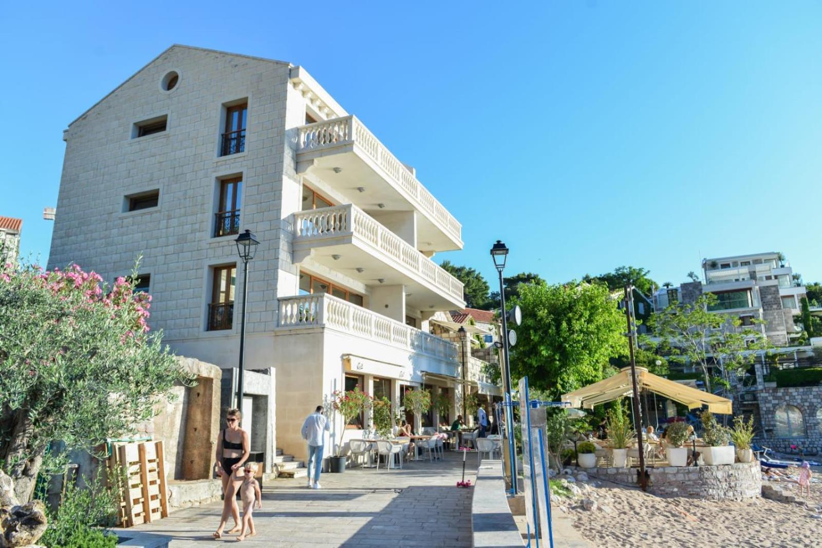 Przno Luxury Apartments Sveti Stefan Luaran gambar